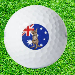 Australische kangoeroe golfballen