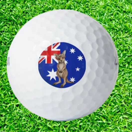 Australische kangoeroe golfballen