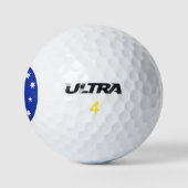Australische kangoeroe golfballen (Logo)