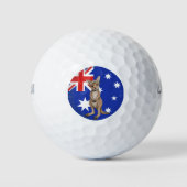 Australische kangoeroe golfballen (Voorkant)