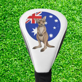 Australische Kangoeroe Golfheadcover