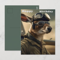 Australische kangoeroe Koning van de Luchtvaart, V