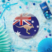 Australische kangoeroe papieren bordje (Feest)