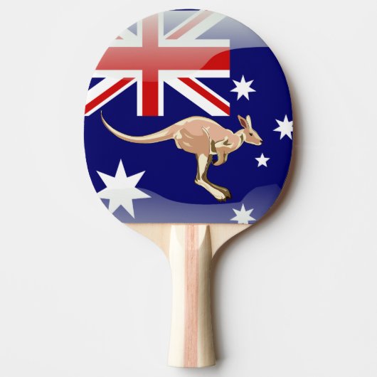 Australische kangoeroe tafeltennisbatje (Voorkant)