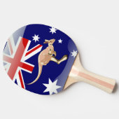Australische kangoeroe tafeltennisbatje (Zijkant)