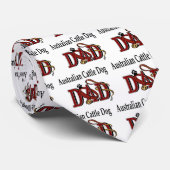 Australische kattehond pap Gifts Stropdas (Opgerold)