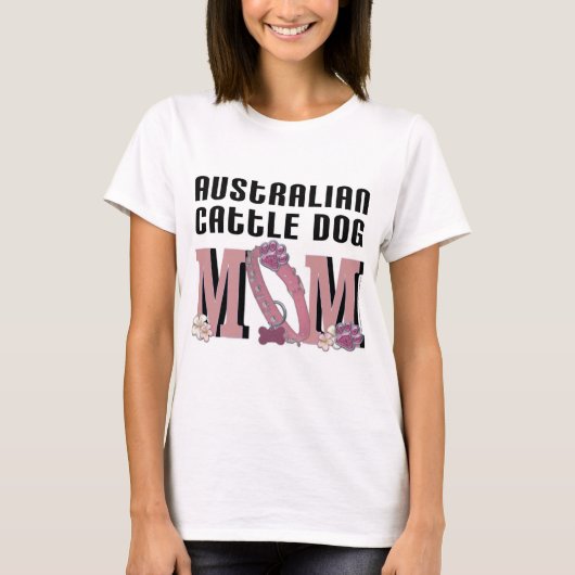 Australische kattenhond MOM T-shirt (Voorkant)
