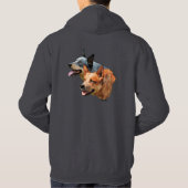 Australische kattenhonden hoodie (Achterkant)