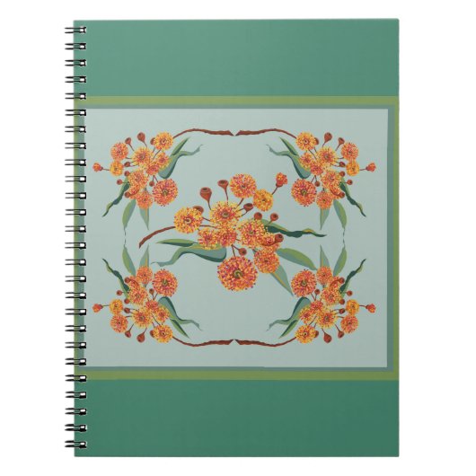 Australische kauwbloesems notitieboek (Voorkant)