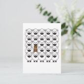 Australische Kelaart in de schapen Briefkaart (Staand voorkant)