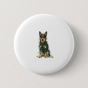 Australische Kele Kerstmis Ik Ben Prima Alles Is P Ronde Button 5,7 Cm