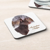 Australische Kelpe Art Bier Onderzetter (Linkerzijde)