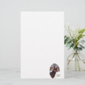 Australische Kelpe Art Briefpapier (Staand voorkant)