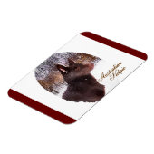 Australische Kelpe Art Magneet (Linkerzijde)