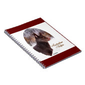 Australische Kelpe Art Notitieboek (Rechterzijde)