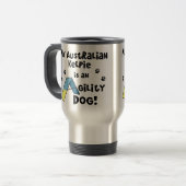 Australische Kelpie Agility Dog Reisbeker (Voorkant links)