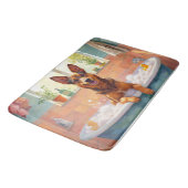 Australische Kelpie badtijd helder badkamerdecor Badmat (Gekanteld)
