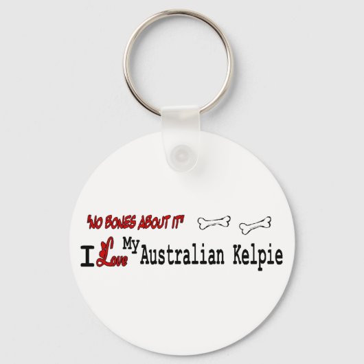 Australische Kelpie Gifts Sleutelhanger (Voorkant)