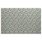 Australische Kelpie-honden bloemmint Stof (Fat Quarter)