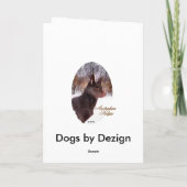 Australische Kelpie Kerst Kaarten Cadeaus (Achterkant)