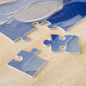 Australische Kelpie Kerstboot Vakantie Legpuzzel (Zijkant)