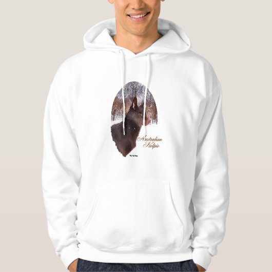 Australische Kelpie kerstcadeautjes Hoodie (Voorkant)