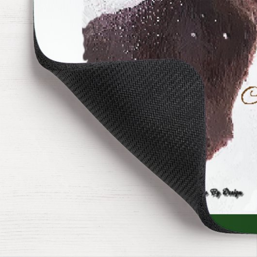 Australische Kelpie kerstcadeautjes Muismat (Hoek)