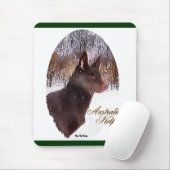Australische Kelpie kerstcadeautjes Muismat (Met muis)