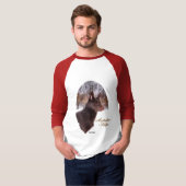 Australische Kelpie kerstcadeautjes T-shirt (Voorkant volledig)