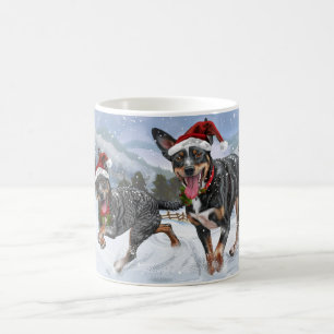 Australische Kelpie Kerstmis Koffiemok