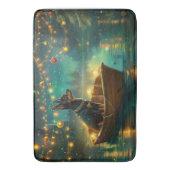 Australische Kelpie kerstvakantie Badmat (Voorkant Verticaal)