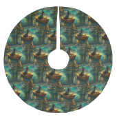 Australische Kelpie kerstvakantie Kerstboom Rok (Voorkant)