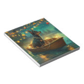 Australische Kelpie kerstvakantie Notitieblok (Schuin)