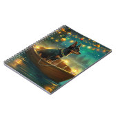 Australische Kelpie kerstvakantie Notitieboek (Linkerzijde)