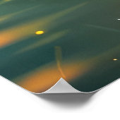 Australische Kelpie kerstvakantie Poster (Hoek)