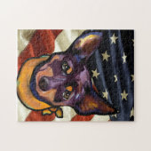 AUSTRALISCHE KELPIE LEGPUZZEL (Horizontaal)