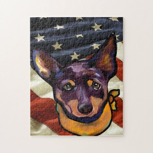 AUSTRALISCHE KELPIE LEGPUZZEL (Verticaal)
