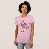 Australische Kelpie mama T-shirt (Voorkant volledig)