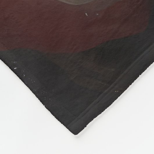 Australische Kelpie met Kerstmis Fleece Deken (Hoek)