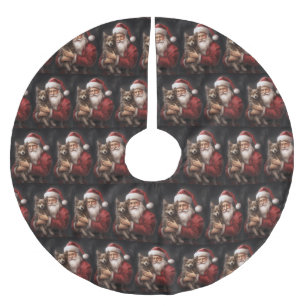 Australische Kelpie met Kerstmis Kerstboom Rok