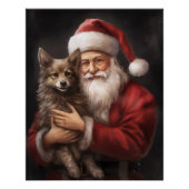 Australische Kelpie met Kerstmis Perfect Poster (Voorkant)