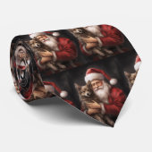Australische Kelpie met Kerstmis Stropdas (Opgerold)