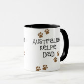 Australische Kelpie Pap Mok (Voorkant rechts)