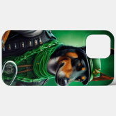 Australische Kelpie rijdt fiets St. Patrick's Day Case-Mate iPhone Case (Achterkant (horizontaal))