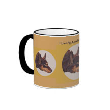 Australische Kelpie Ringer Coffee Mok