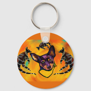 AUSTRALISCHE KELPIE SLEUTELHANGER