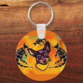 AUSTRALISCHE KELPIE SLEUTELHANGER (Voorkant)