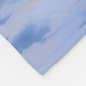 Australische Kelpie Snowy Sleigh Kerst Decor Fleece Deken (Hoek)