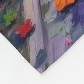 Australische Kelpie Trick-or-Treating Halloween Fleece Deken (Hoek)