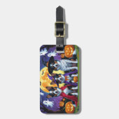 Australische Kelpies Honden Pompoen Halloween Grap Bagagelabel (Voorkant verticaal)